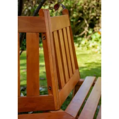 Garden Pleasure Baumbankhälfte ONTARIO Eukalyptus, natur lackiert