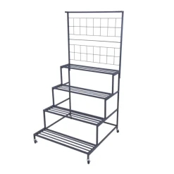 Garden Pleasure Blumentreppe AURORA Stahl, anthrazit