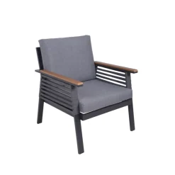 Garden Pleasure Lounge-Gruppe DENIA Aluminium, Non-Wood, Seilbespannung