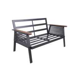 Garden Pleasure Lounge-Gruppe DENIA Aluminium, Non-Wood, Seilbespannung