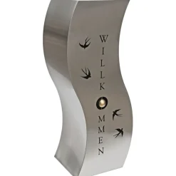 Garden Pleasure Pflanzsäule SCHWALBE Edelstahl, silber