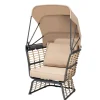 Garden Pleasure Relaxsessel PAROS Aluminium, Spun-Polyester, beige