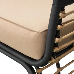 Garden Pleasure Relaxsessel PAROS Aluminium, Spun-Polyester, beige