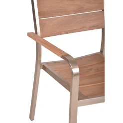 Garden Pleasure Tischgruppe FLORENCE, 9tlg. Aluminium, Polystyrol, Nonwood