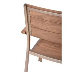 Garden Pleasure Tischgruppe FLORENCE, 9tlg. Aluminium, Polystyrol, Nonwood