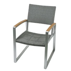 Garden Pleasure Tischgruppe AVA 7-tlg. Aluminium, Nonwood, Kunststoffgewebe