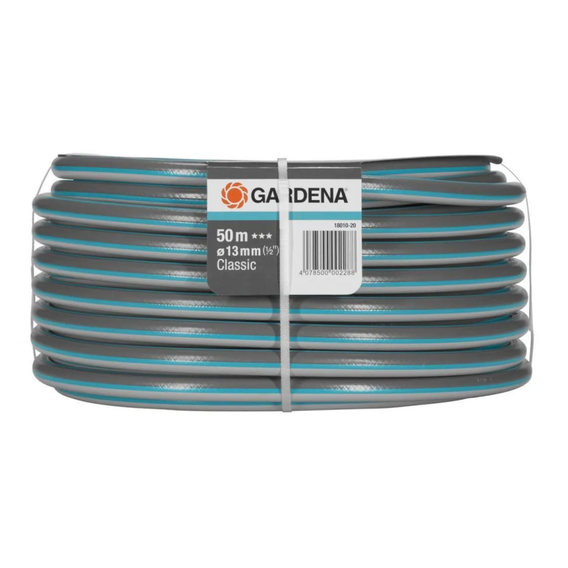 Gardena Classic Schlauch 13 mm 1/2" 50m ohne Systemteile