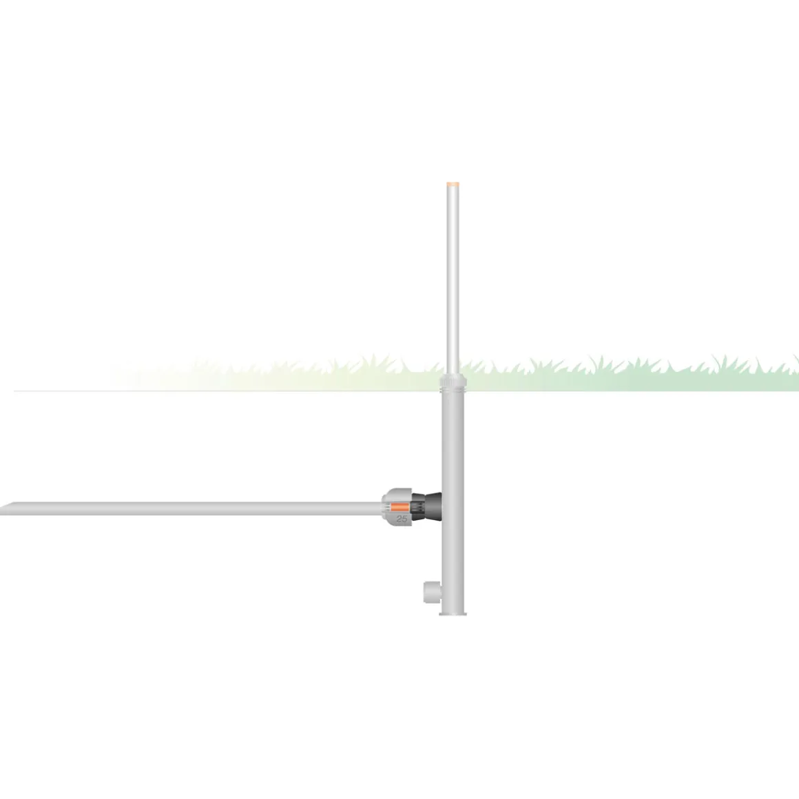 Gardena Verbinder 25 mm 3/4 Zoll Innengewinde