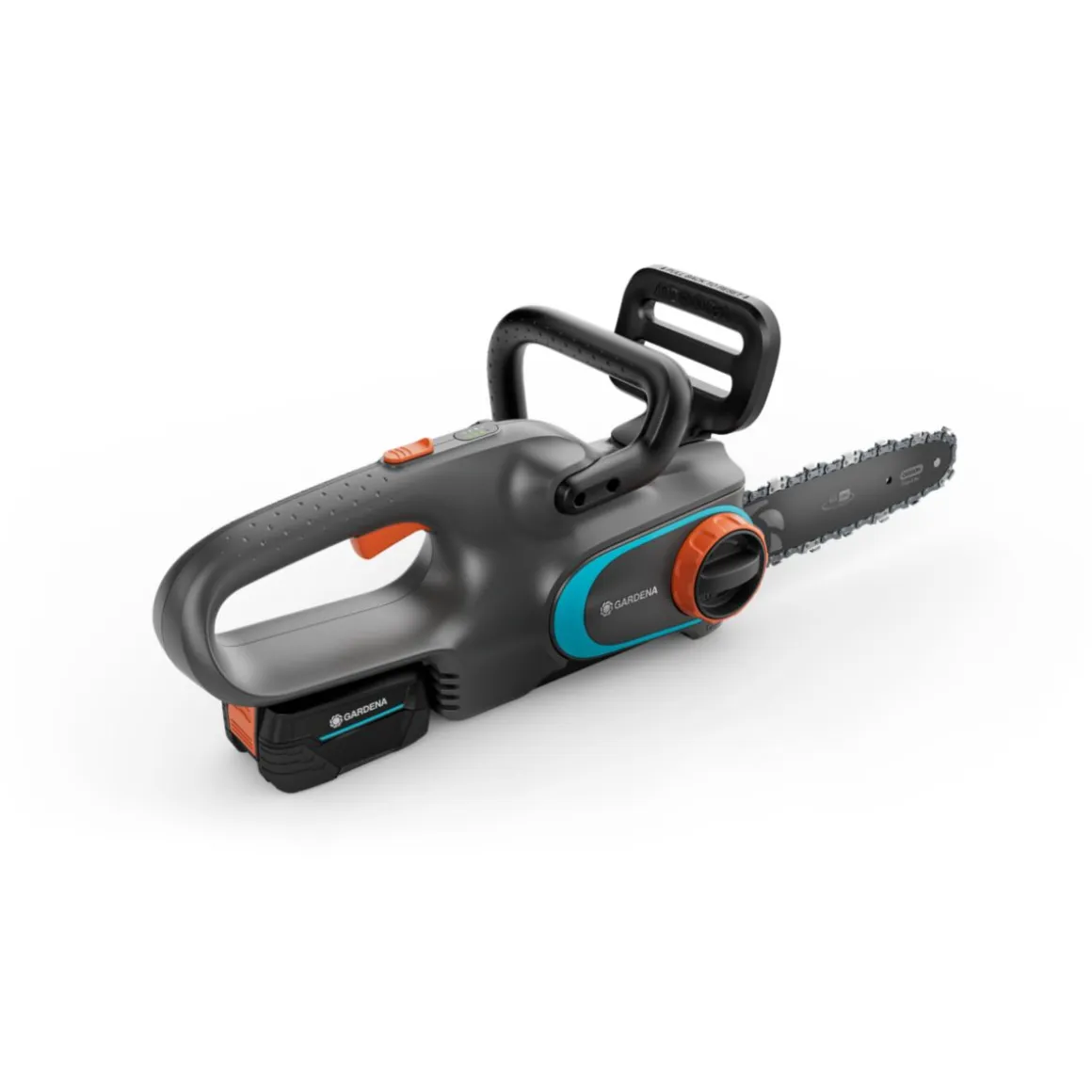 Gardena Akku-Kettensäge PowerSaw 250/18V Ready-To-Use mit 18V POWER FOR ALL-Akku