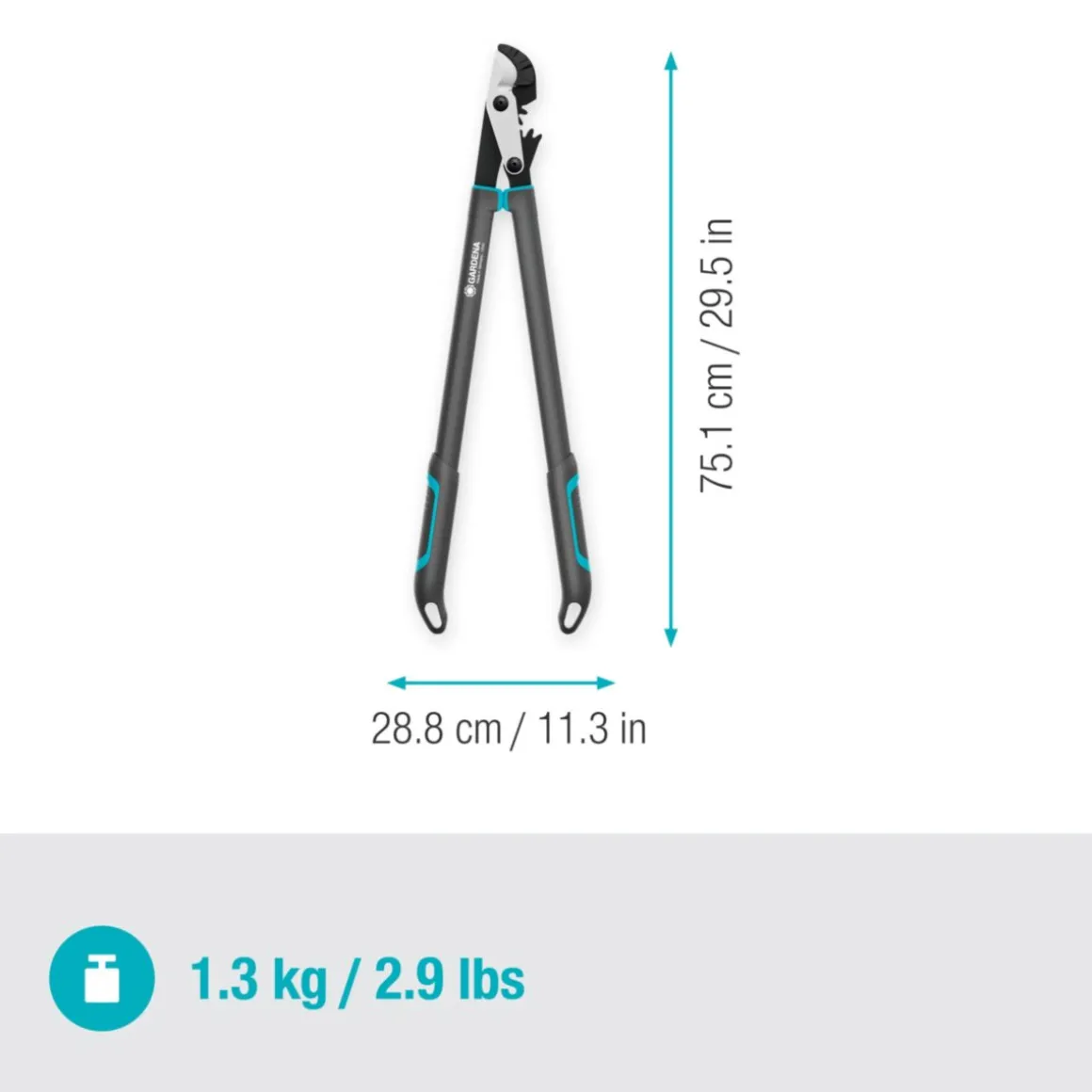 Gardena Astschere EnergyCut Pro L Amboss