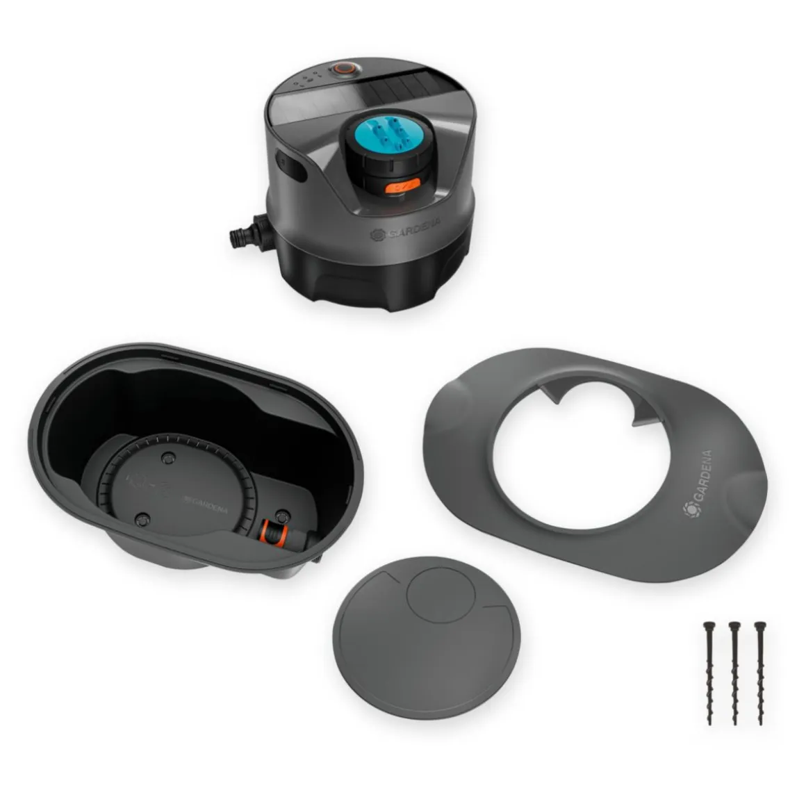 Gardena Bewässerungssystem Pipeline AquaPrecise solar