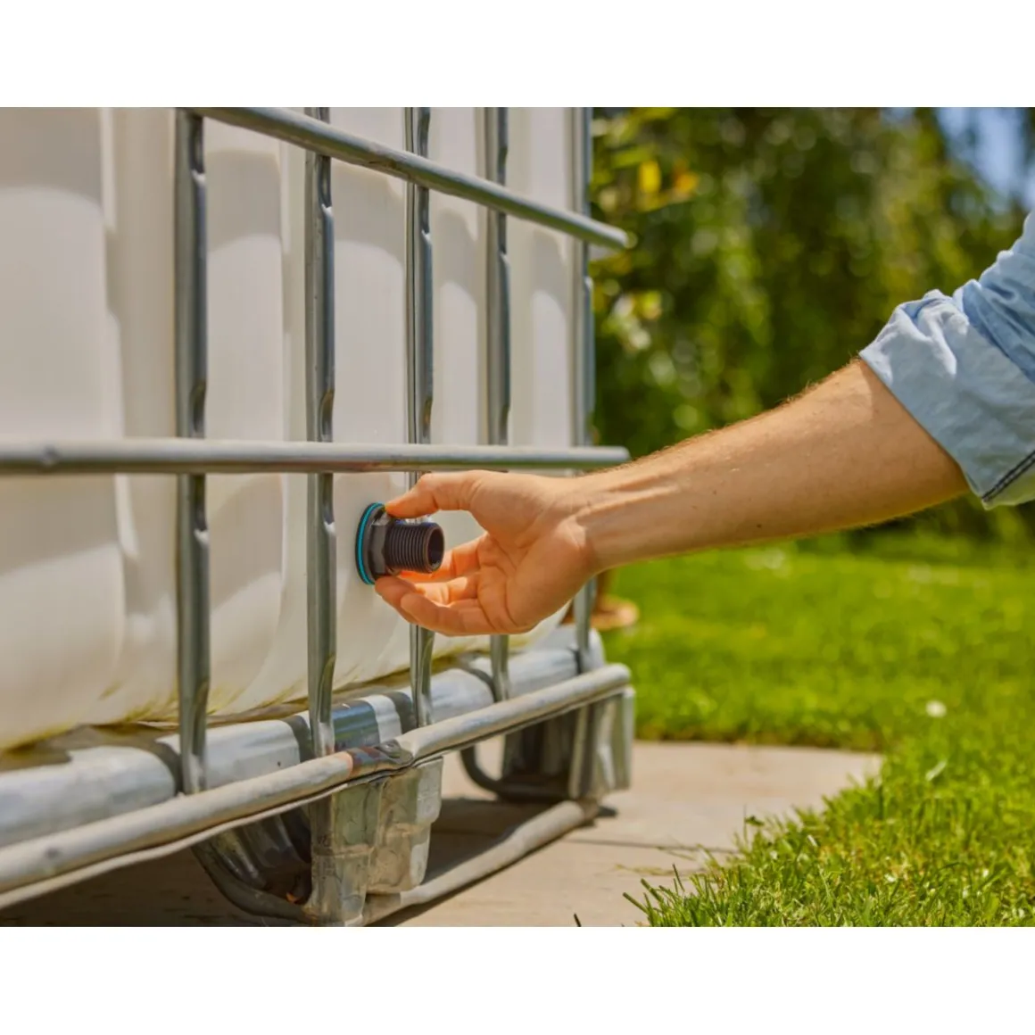 Gardena Einsteck-Tankverbinder Push IN