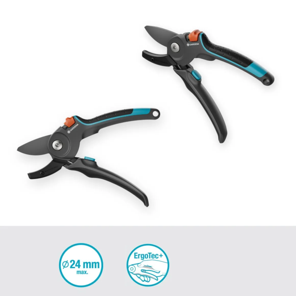 Gardena Gartenschere PremiumCut Pro Amboss 24 mm