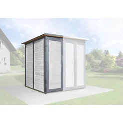 Garten [Q] Modul Save Bike grau/weiß