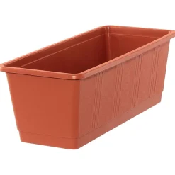 Geli Blumenkasten Standard Kunststoff terrakotta