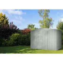 Globel Gerätehaus Dream 6,9m² silber