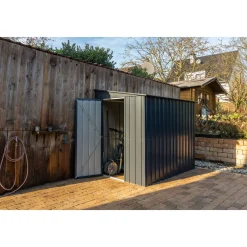 Globel Gerätehaus Lean To 3,4m² anthrazit