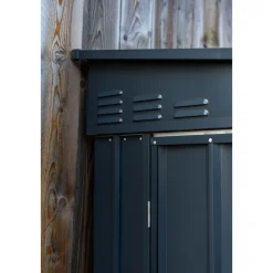 Globel Gerätehaus Lean To 3,4m² anthrazit