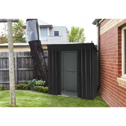 Globel Pultdach „Silikon“, 124x180cm, anthrazit