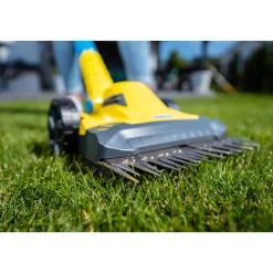 Gloria Akku Rasen-und Kantenschneider FineCut 18V Set 25 cm Schnittbreite Einstellbarer Holmwinkel inkl Akku