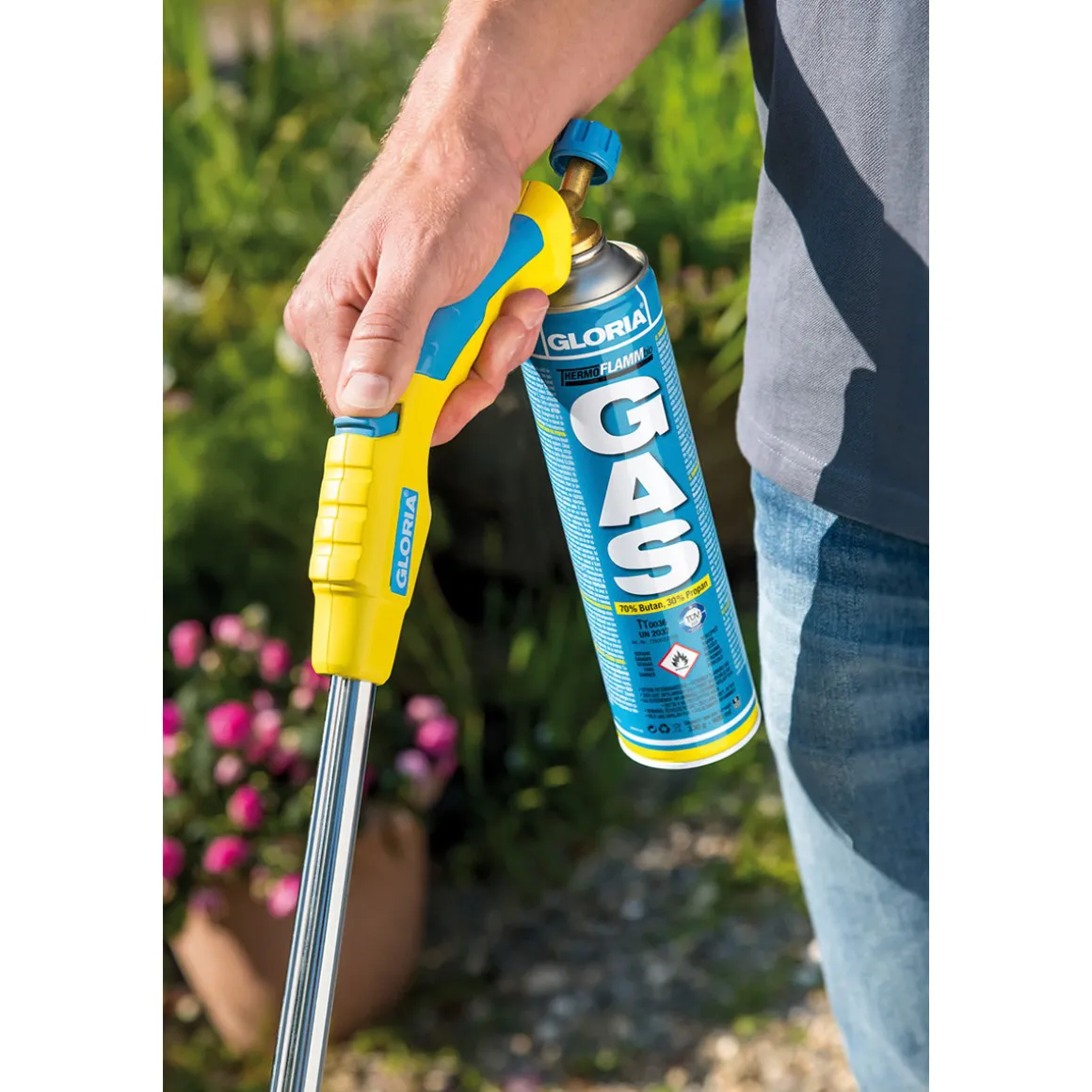 Gloria Unkrautbrenner Thermoflamm bio Comfort PLUS inkl Gaskartusche