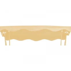 GO-DE Universal-Ersatzdach Beige für Hollywoodschaukel