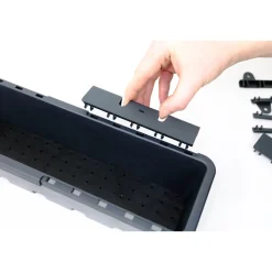 GreenLife Blumen- und Kräuterbox anthrazit, 10 Stück