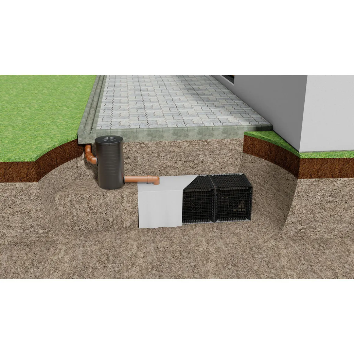 GreenLife Vorfilter Versickerung