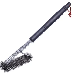 Grillbürste schwarz 45"