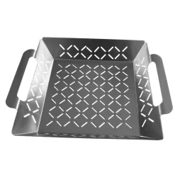 Grillkorb groß 35 x 29,5 x 6,5 cm