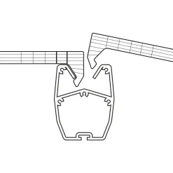 gutta Terrassenüberdachung Standard anthrazit 306 x 406 cm