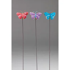 Haveson Metallstecker Schmetterling 93 cm