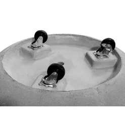 Haveson Pflanztopf Rollo XL zementgrau