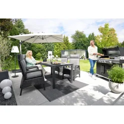 Haveson Ampelschirm Catania Square 270 x 270 cm