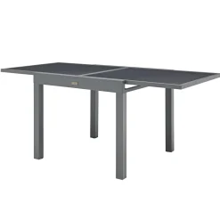 Haveson Ausziehtisch Atlanta grau