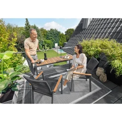 Haveson Balkon-Tisch Dresden BxHxT 138 x 75 x 42 cm
