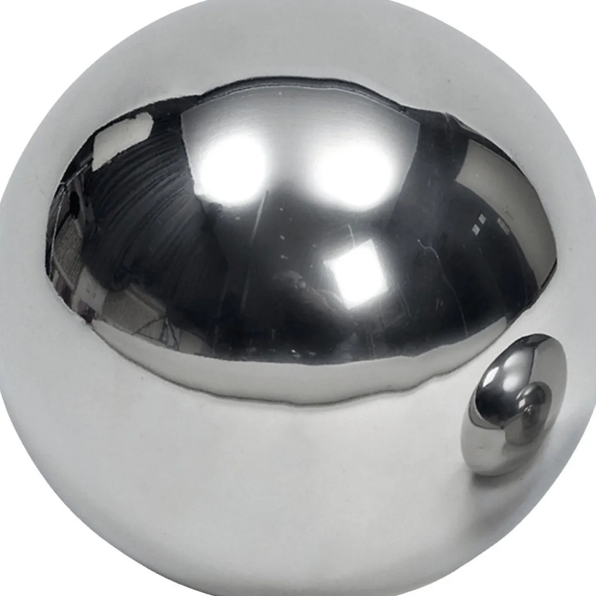 Haveson Dekokugel Durchmesser 10 cm Edelstahl