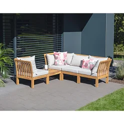 Haveson Eckteil Rhodos 60 x 71 x 71 cm