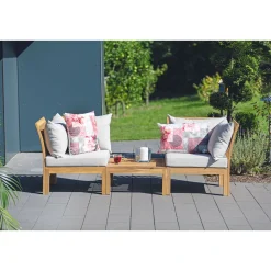 Haveson Eckteil Rhodos 60 x 71 x 71 cm