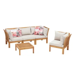 Haveson Eckteil Rhodos 60 x 71 x 71 cm