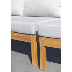 Haveson Eckteil Rhodos 60 x 71 x 71 cm