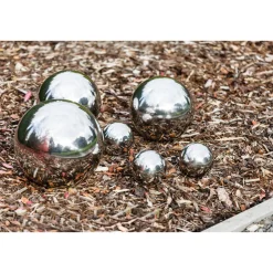 Haveson Edelstahlkugel Durchmesser 13,5 cm silber