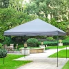 Haveson Faltpavillon LxBxH ca 298 x 295 x 272 cm grau