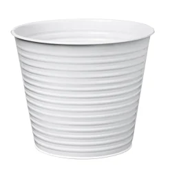 Haveson Frühlingstopf Zink weiß