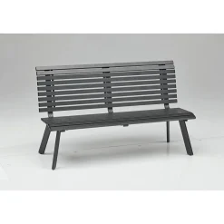 Haveson Gartenbank Halmstad anthrazit 150 x 89 x 63 cm