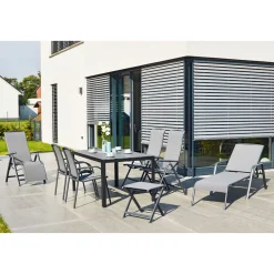 Haveson Gartentisch Atlanta 150 x 90 x 74 cm