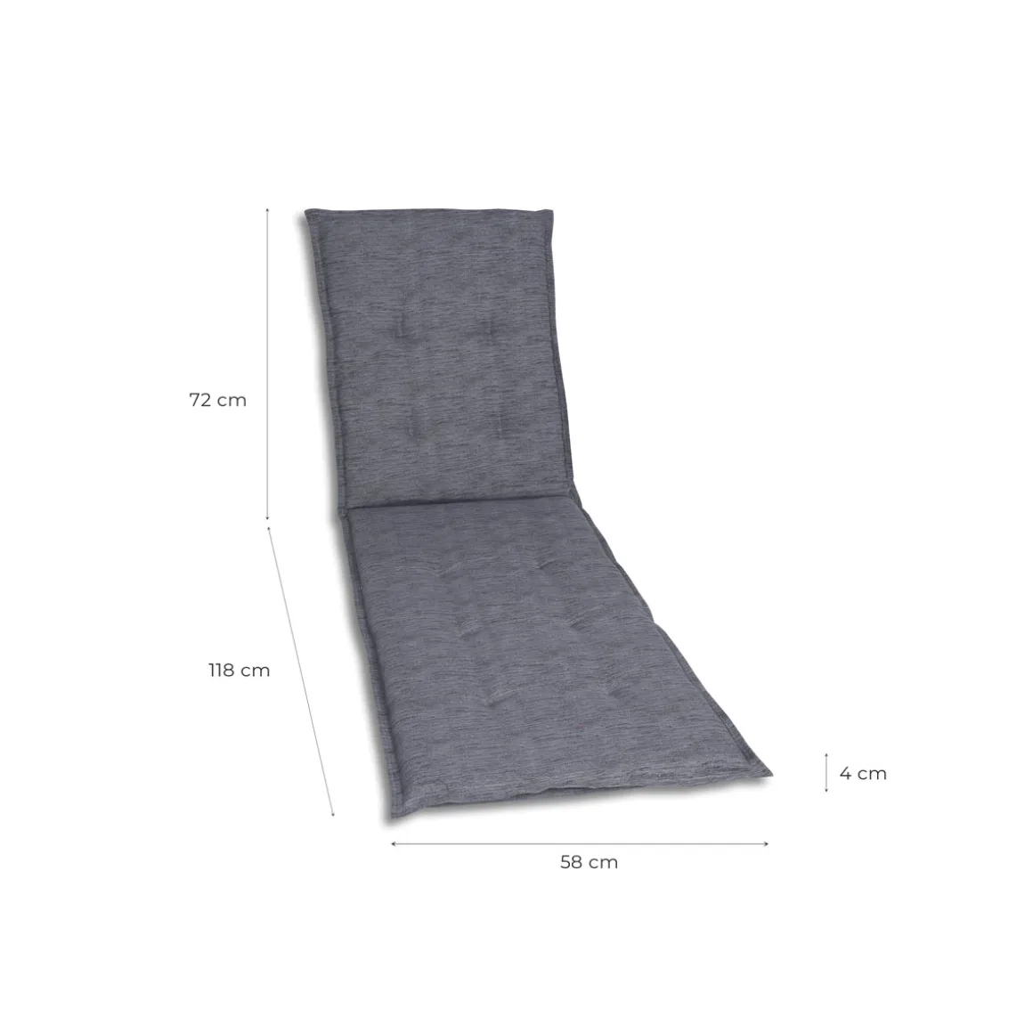 Haveson Liegenauflage 190x58x4cm