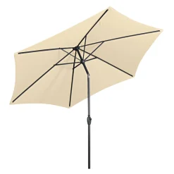 Haveson Marktschirm Lucca Natur 3 m