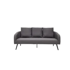 Haveson Outdoorsofa Novara wetterfester LIKA-TEX Bezugsstoff anthrazit Aluminiumgestell