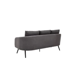 Haveson Outdoorsofa Novara wetterfester LIKA-TEX Bezugsstoff anthrazit Aluminiumgestell